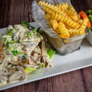 Chicken with mushroom sauce-22