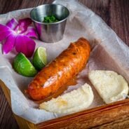 Sausage with corn cake-30