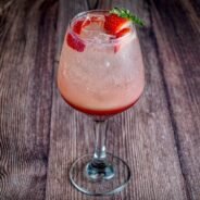 Strawberry flavored soda-138